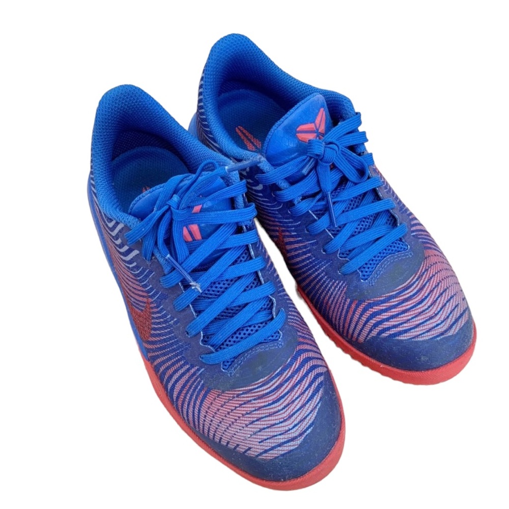 Nike Kids Red and Blue Shoes 3.5y